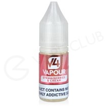 Strawberries & Cream E-Liquid by V4 Vapour