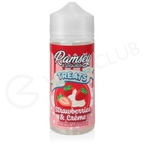 Strawberries & Creme Shortfill E-Liquid by Ramsey Treats 100ml