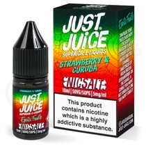 Strawberry & Curuba Nic Salt E-Liquid by Just Juice Exotic Fruits