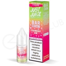 Strawberry & Kiwi Nic Salt E-Liquid Just Juice Bar