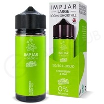 Strawberry & Kiwi Shortfill E-Liquid by Imp Jar Large 100ml