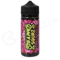 Strawberry & Raspberry Shortfill E-Liquid by Strapped Sourz 100ml