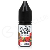 Strawberry Banana Bubblegum Nic Salt E-Liquid by Okay Orange