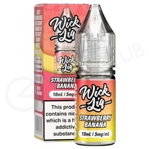 Strawberry Banana Nic Salt E-Liquid by Wick Liq Bar Juice