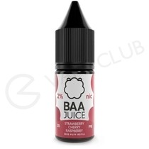 Strawberry, Cherry & Raspberry Nic Salt E-Liquid by Baa Juice