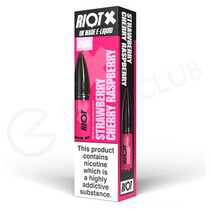 Strawberry Cherry Raspberry Nic Salt E-Liquid by Riot X