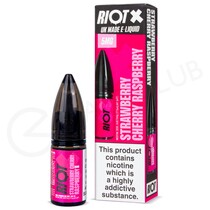 Strawberry Cherry Raspberry Nic Salt E-Liquid by Riot X