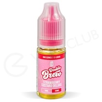 Strawberry Custard Deluxe Nic Salt E-Liquid by Double Brew