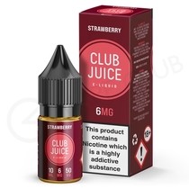 Strawberry E-Liquid by Club Juice 50/50