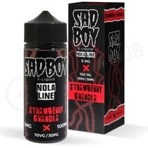 Strawberry Granola Shortfill E-Liquid by Sadboy 100ml