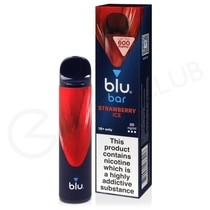 Strawberry Ice Blu Bar Disposable Vape