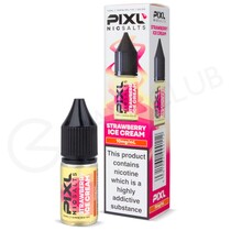 Strawberry Ice Cream E-Liquid by Pixl Nic Salts