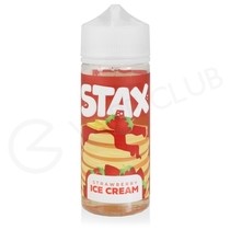 Strawberry Ice Cream Shortfill E-Liquid by Stax 100ml