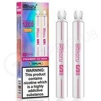 Strawberry Ice Cream Sikary S600 Disposable Vape Twin Pack