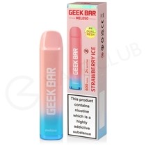 Strawberry Ice Geek Bar Meloso Disposable Vape