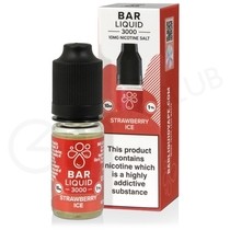 Strawberry Ice Nic Salt E-Liquid by Bar Liquid 3000