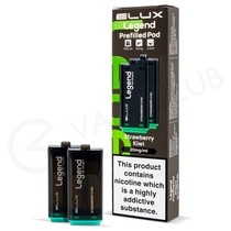 Strawberry Kiwi Elux Legend 1500 2in1 Prefilled Pods