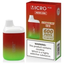 Strawberry Kiwi Micro Pod 600 Disposable Vape