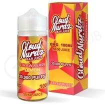 Strawberry Lemon Shortfill E-Liquid by Cloud Nurdz Bar Juice 100ml