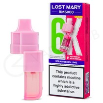 Strawberry Lime Lost Mary BM6000 Refill Pod