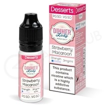 Strawberry Macaroon E-Liquid by Dinner Lady 50/50