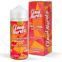 Strawberry Mango Shortfill E-Liquid by Cloud Nurdz Bar Juice 100ml