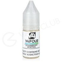 Strawberry Menthol E-Liquid by V4 Vapour