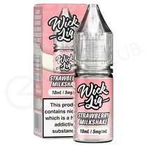 Strawberry Milkshake Nic Salt E-Liquid by Wick Liq Bar Juice