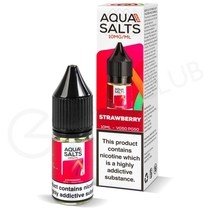 Strawberry Nic Salt E-Liquid by Aqua Salts