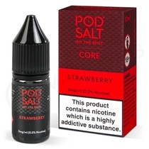 Strawberry Nic Salt E-Liquid by Pod Salt