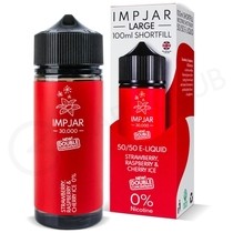 Strawberry Raspberry & Cherry Ice Shortfill E-Liquid by Imp Jar Large 100ml