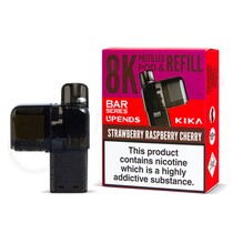 Strawberry Raspberry Cherry Bar Series Kika 8K Refill Pod