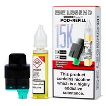 Strawberry Raspberry Cherry Elux ENE Legend 15K Refill Pod