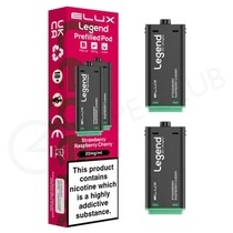 Strawberry Raspberry Cherry Elux Legend 1500 2in1 Prefilled Pods
