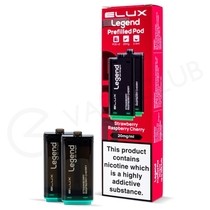 Strawberry Raspberry Cherry Elux Legend 1500 2in1 Prefilled Pods