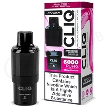 Strawberry Raspberry Cherry Ice Avomi Cliq 6000 Puff Refill Pack