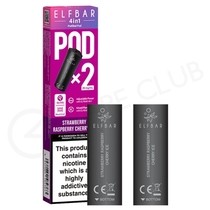 Strawberry Raspberry Cherry Ice Elf Bar 4 in 1 Prefilled Pods