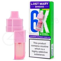 Strawberry Raspberry Cherry Ice Lost Mary BM6000 Refill Pack