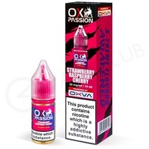 Strawberry Raspberry Cherry Nic Salt E-Liquid by Ox Passion