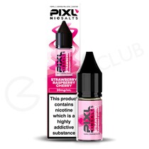 Strawberry Raspberry Cherry E-Liquid by Pixl Nic Salts