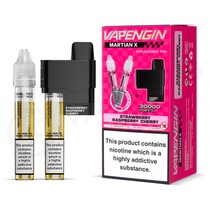 Strawberry Raspberry Cherry Vapengin Martian X Refill Pack