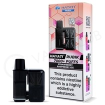 Strawberry Raspberry Ice Hayati Rubik 7000 Refill Pack