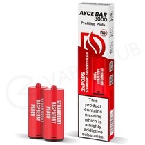 Strawberry Raspberry Peach Dovpo Ayce Bar 3000 Prefilled Pods