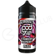 Strawberry Raspberry Shortfill E-Liquid by Seriously Pod Fill 100ml