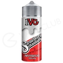 Strawberry Sensation Shortfill E-Liquid by IVG 100ml