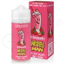 Strawberry Shortfill E-Liquid by Milkshake Man 100ml