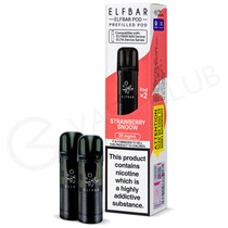 Strawberry Snoow Elf Bar 600 Prefilled Pods