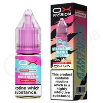 Strawberry Vanilla Ice Cream Nic Salt E-Liquid by Ox Passion