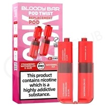 Strawberry Watermelon B-Gum & Watermelon Ice Bloody Bar Ultra Twist 20K Refill Pack