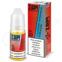 Strawberry Watermelon Bubble Nic Salt E-Liquid by Zap Bar Salts